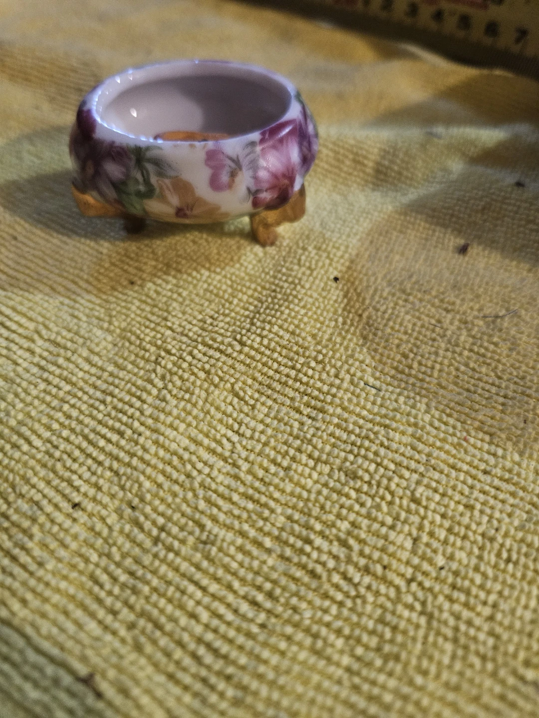 Small floral trinket dish - photo 2
