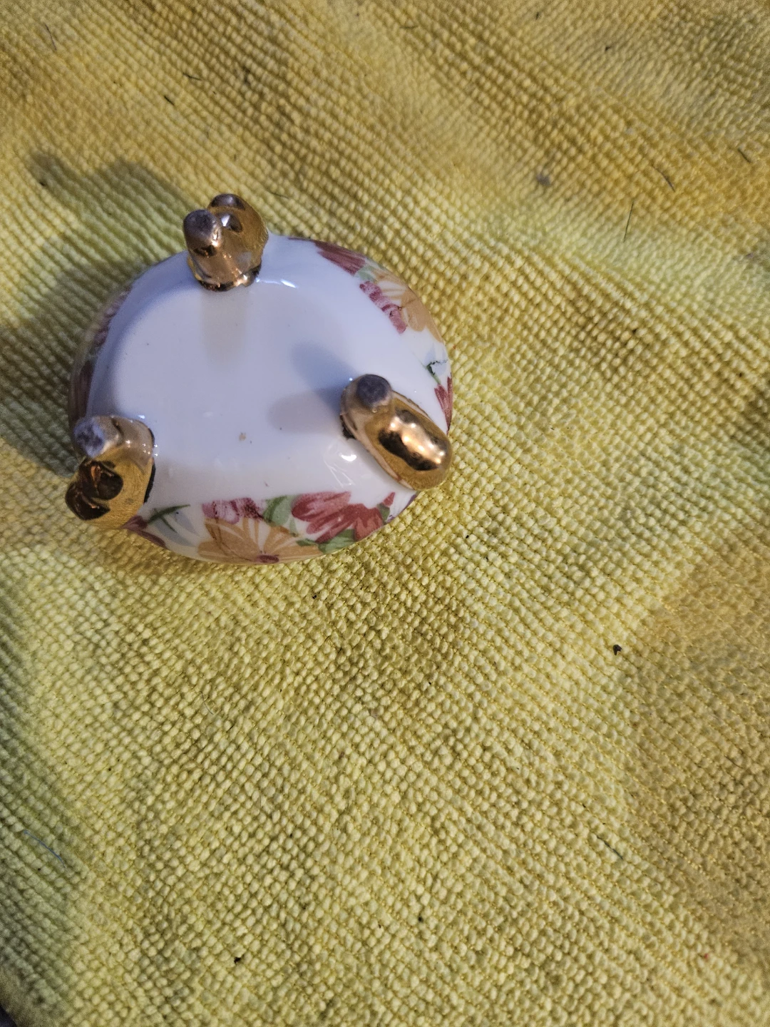 Small floral trinket dish - photo 5