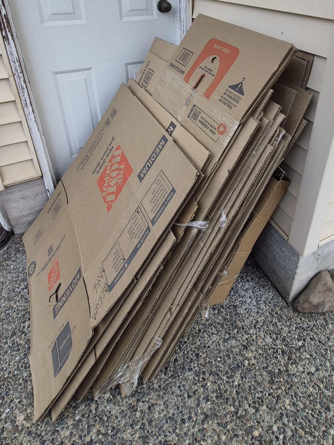 Moving Boxes Small, Medium, Large Boxes