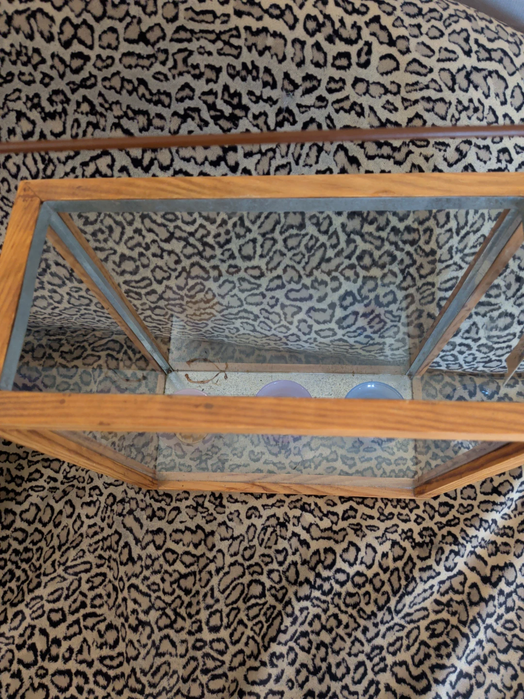 Glass and Wood Candle Lantern - photo 4