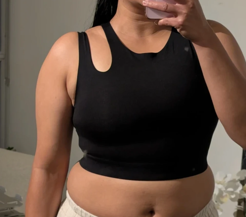H&M Move Black Sports Bra Top Size M