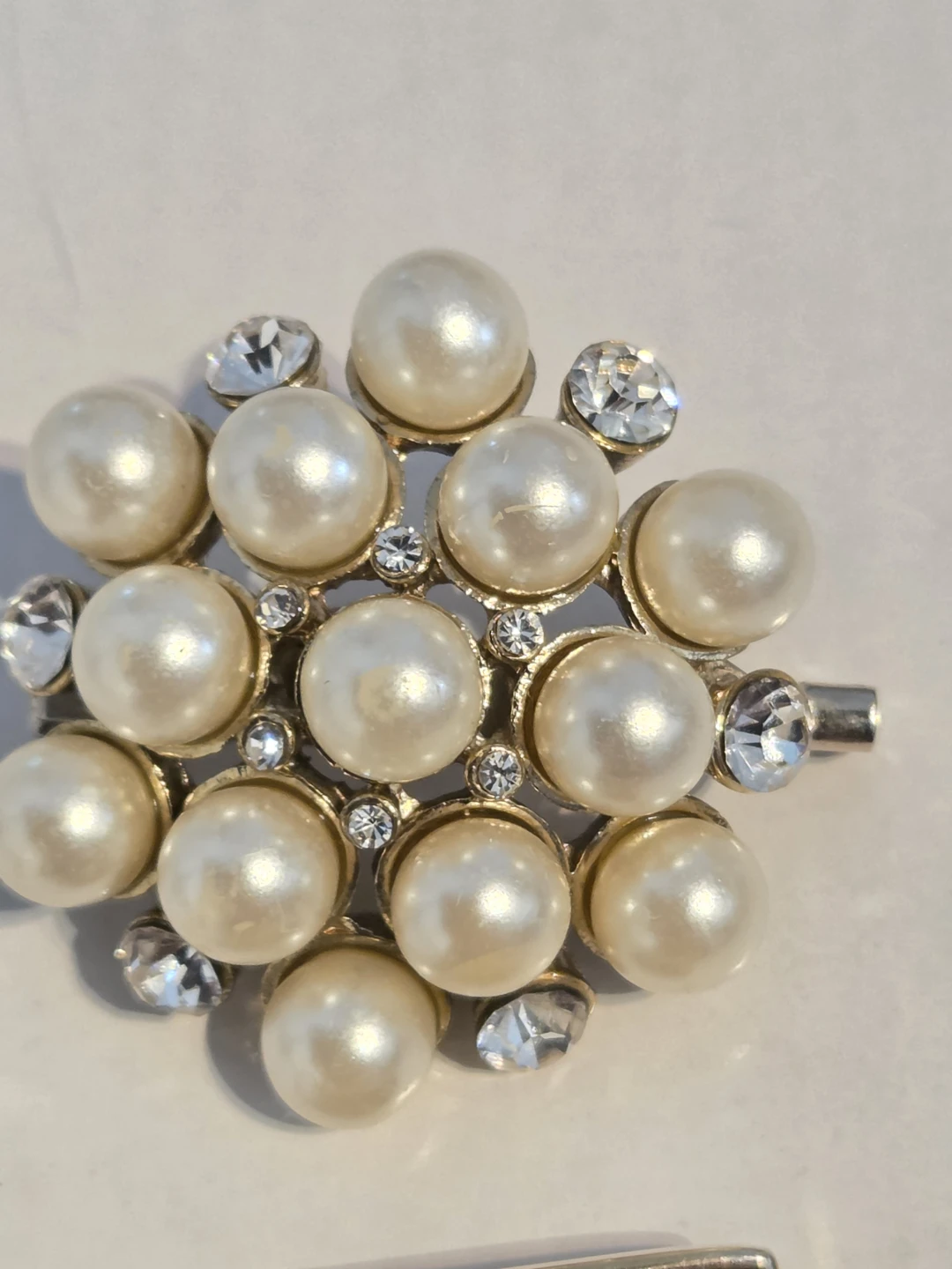 Brooch Collection - Pearl and Rhinestone Accent - photo 2