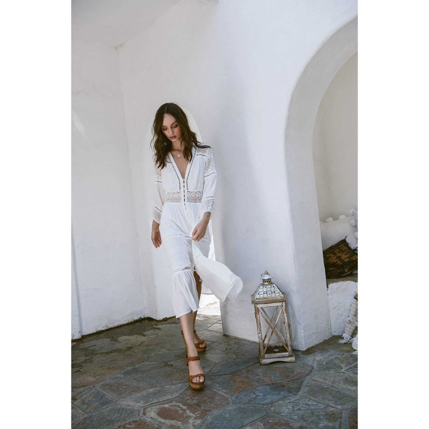 Spell Olivia Luxe Lace Midi Dress - photo 2