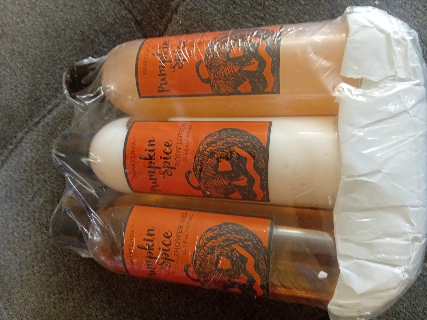 Smart Living Pumpkin Spice Body Lotion & Shower Gel Set