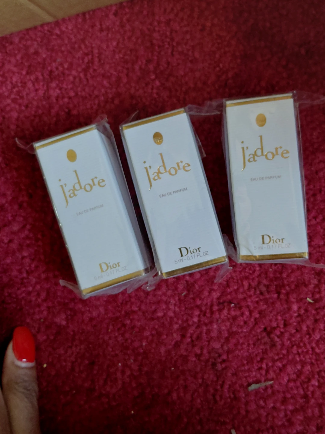 Dior J'adore Eau de Parfum Mini Bottles (3 ct)