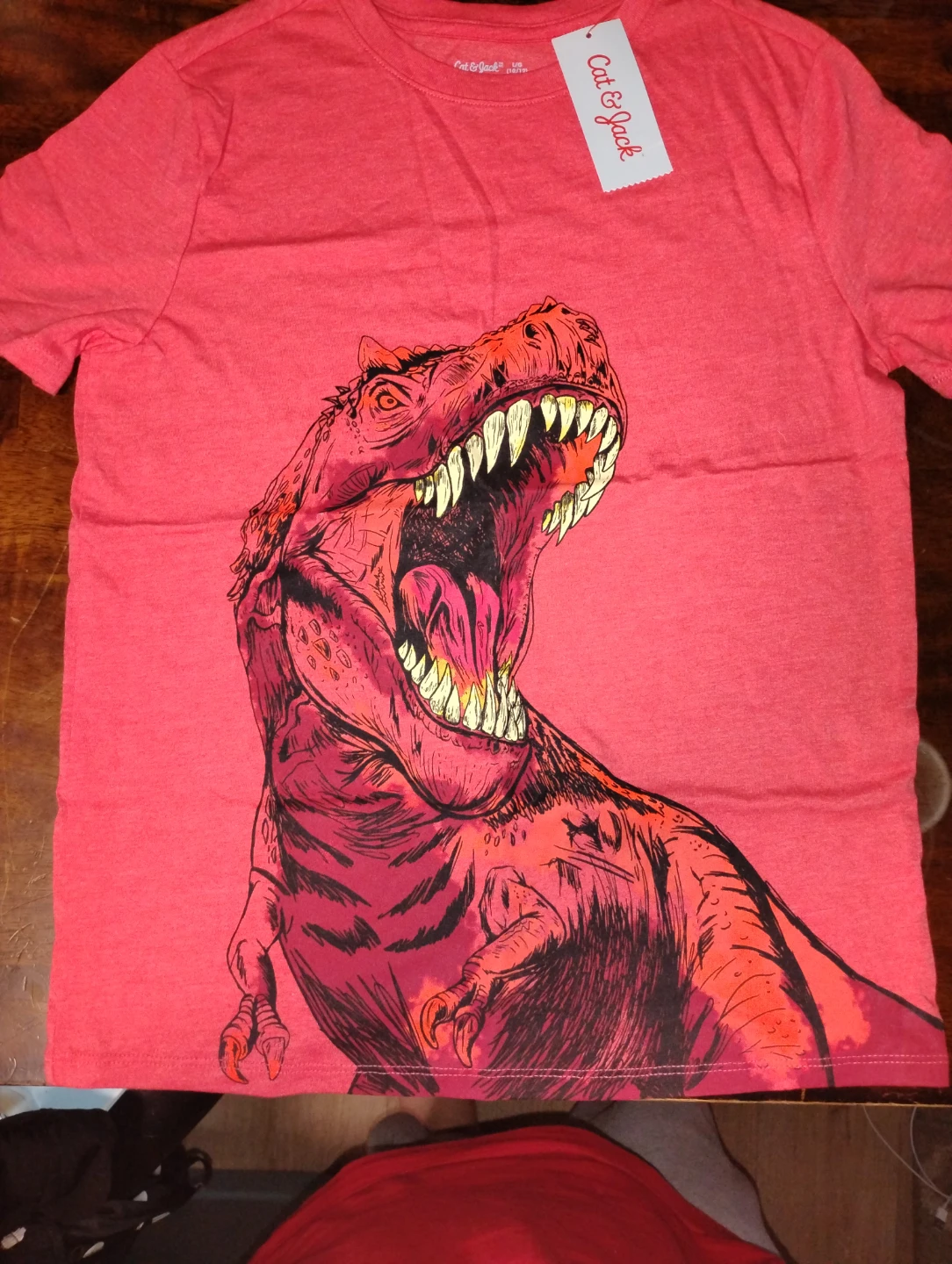 Cat & Jack Toddler Boys Dinosaur T-Shirt Size 10/12
