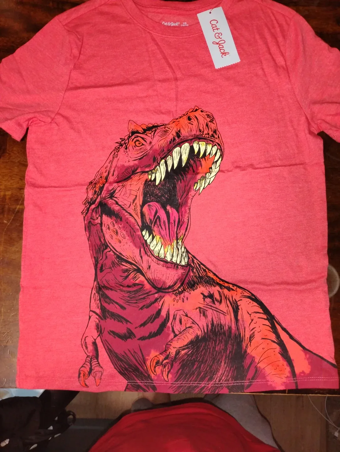 Cat & Jack Toddler Boys Dinosaur T-Shirt Size 10/12