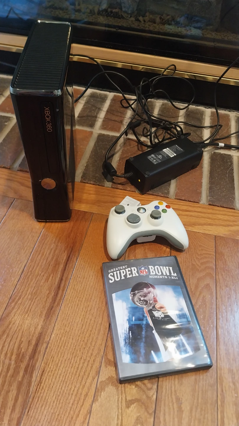 Xbox 360 Console with Controller and Game