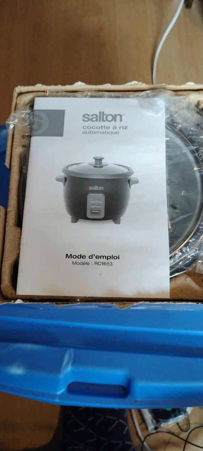 Salton Rice Cooker & Steamer - 6 Cup Capacity - photo 3