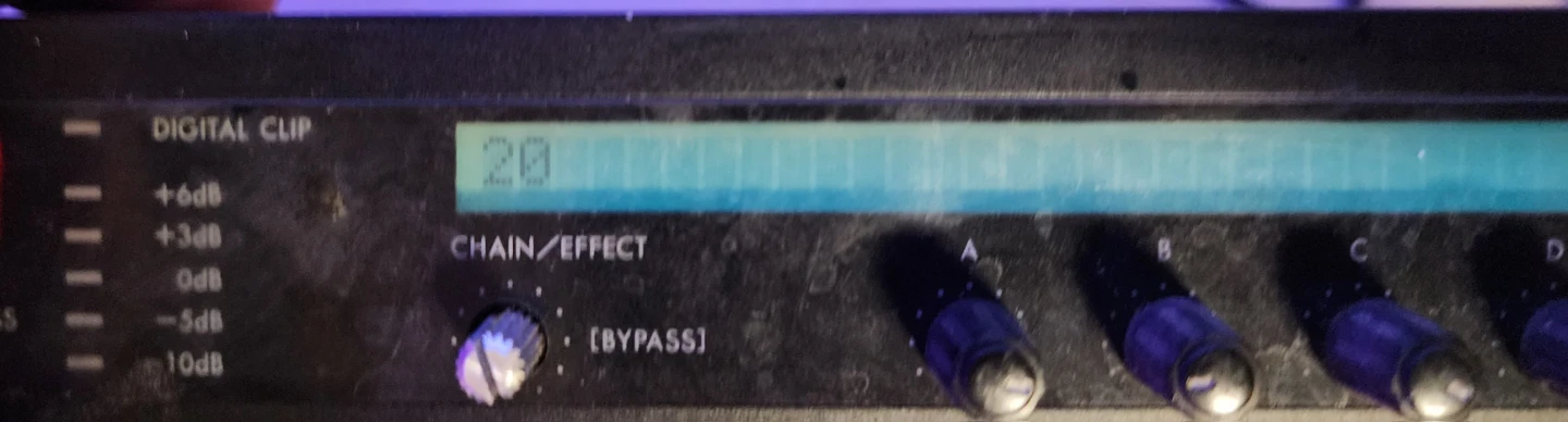 Korg A3 vintage rack-mount Multi-Effects Processor - photo 2