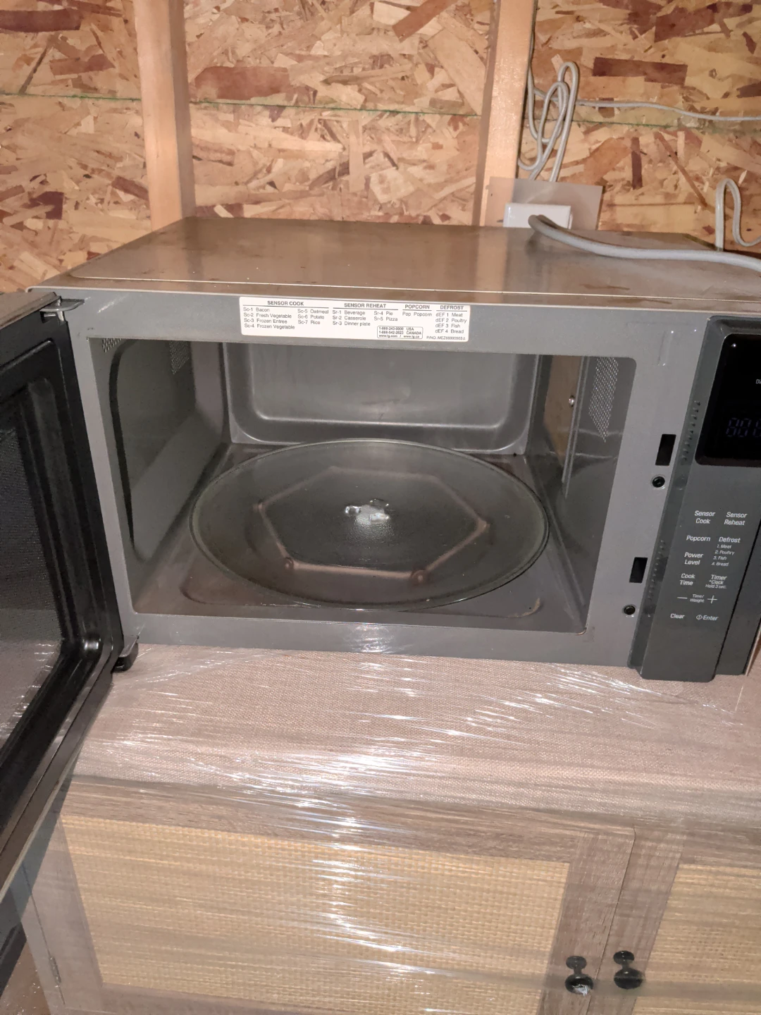 LG Stainless Steel Microwave