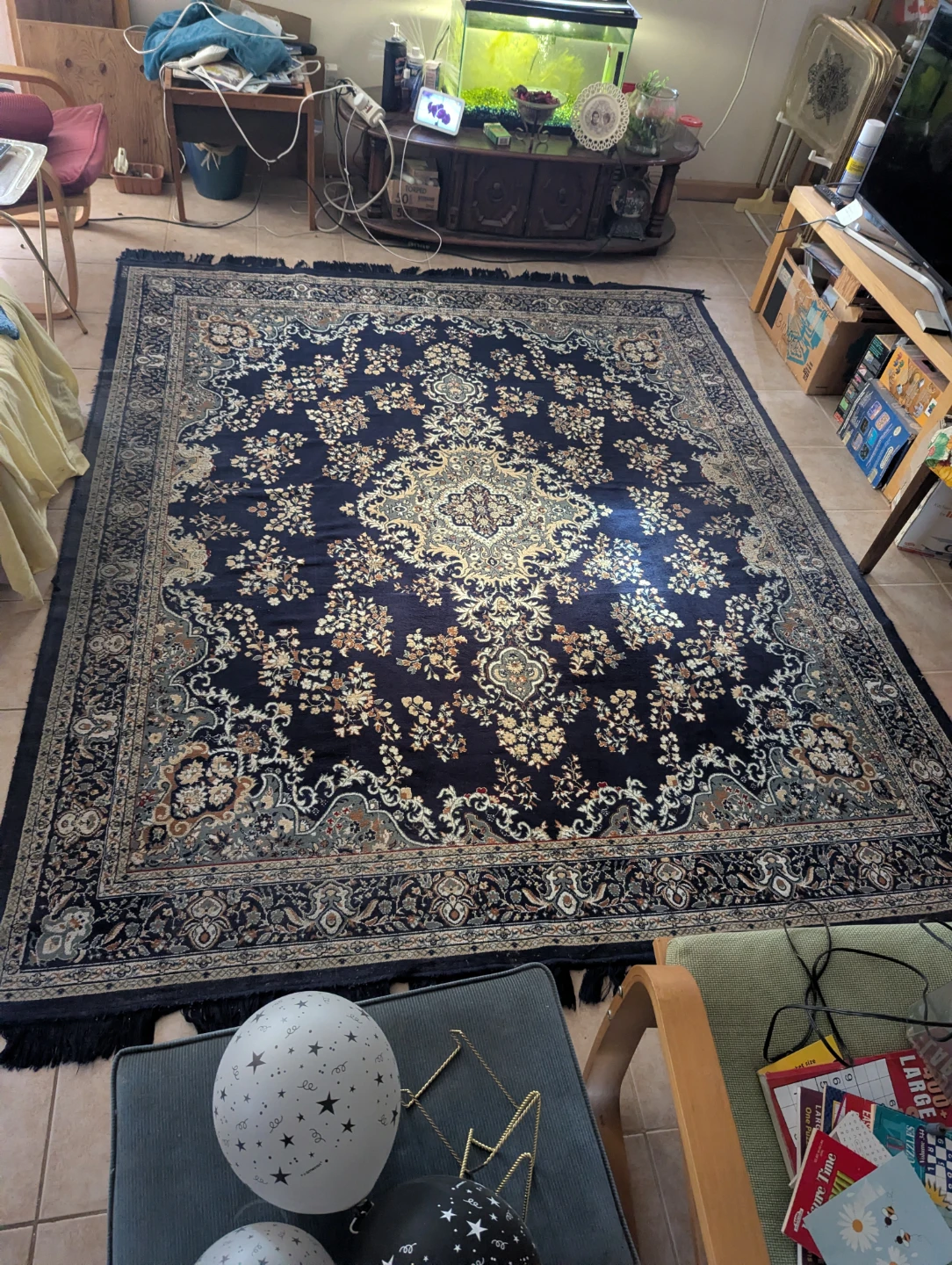 Large Oriental Area Rug - photo 2
