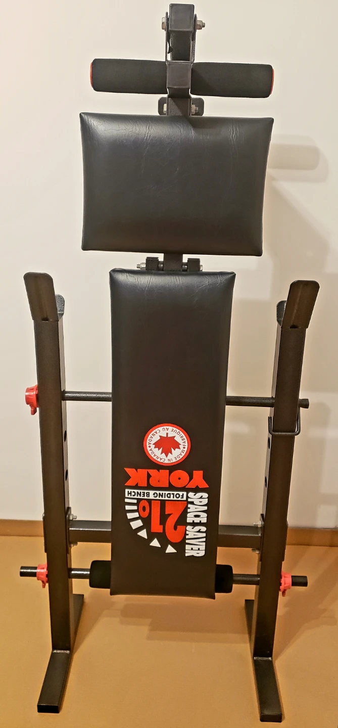 York 210 Folding Workout Bench - photo 3