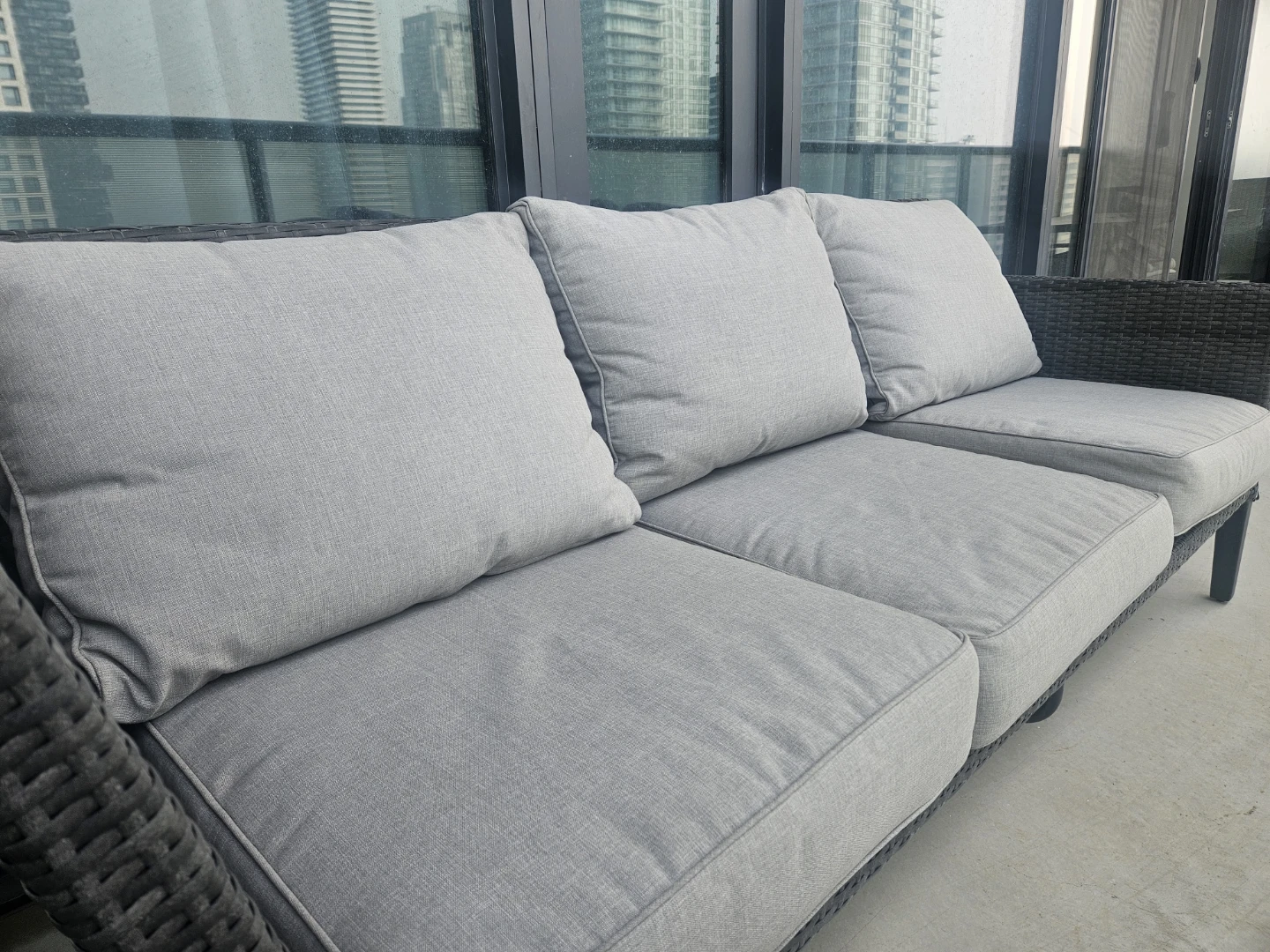 Outdoor 3-Seater Sofa - photo 2