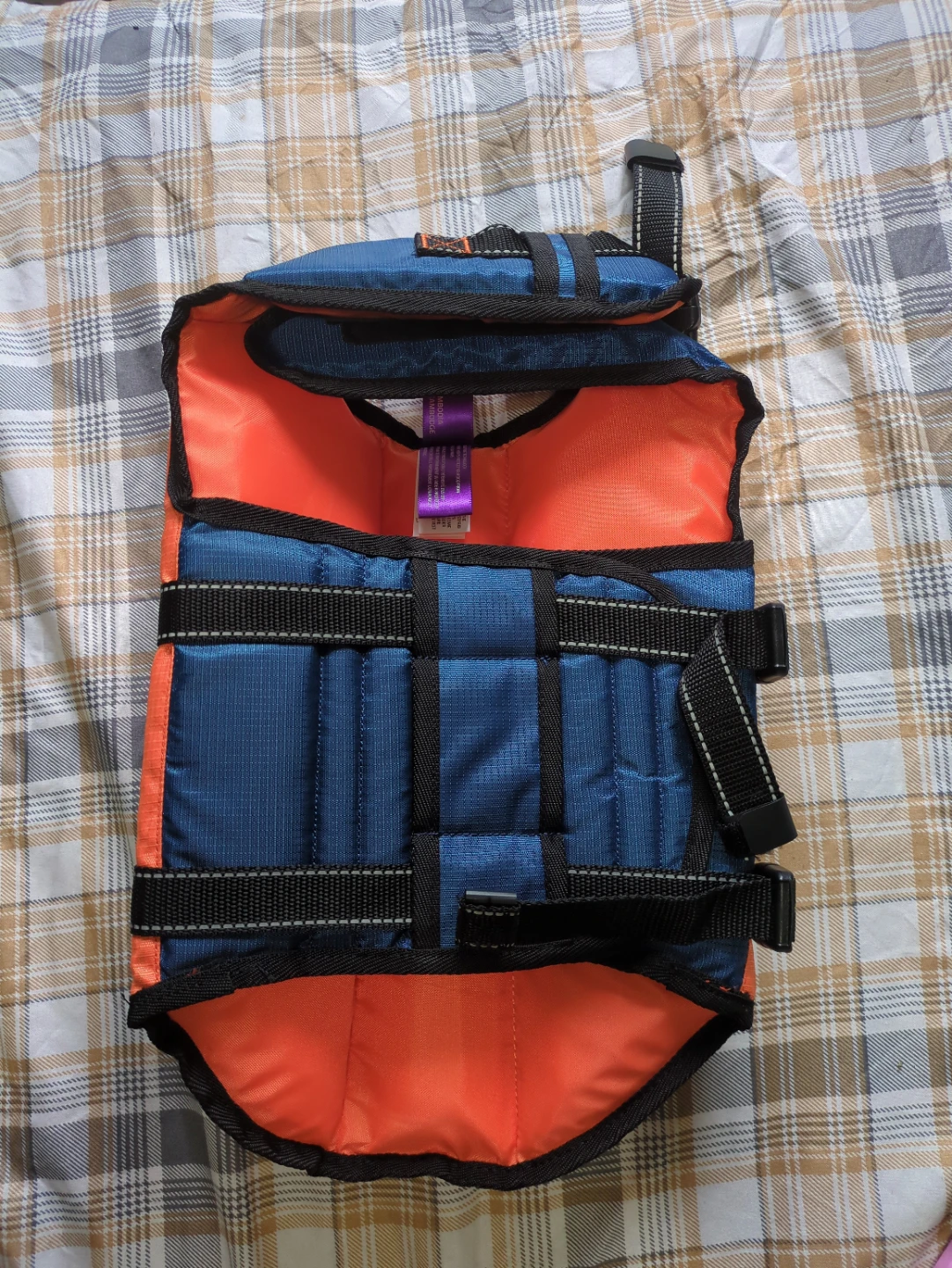 Jump! Medium adjustable orange Dog life vest /  life jacket - photo 3