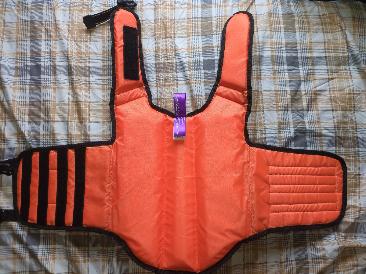 Jump! Medium adjustable orange Dog life vest /  life jacket - photo 4