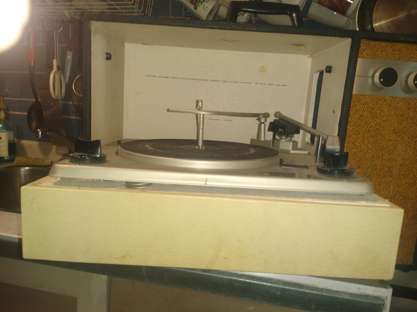Electra home vintage turntable phonograph - photo 3