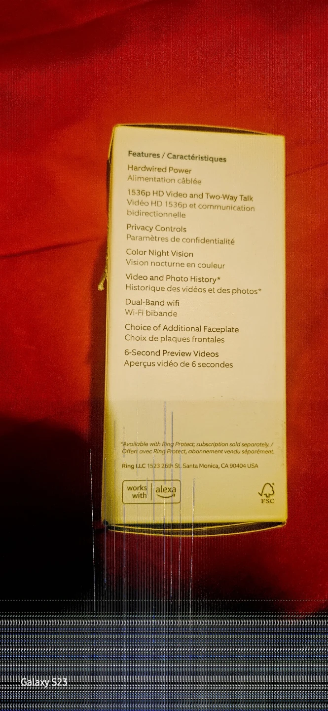 Ring doorbell cam pro 2 (wired) - photo 4