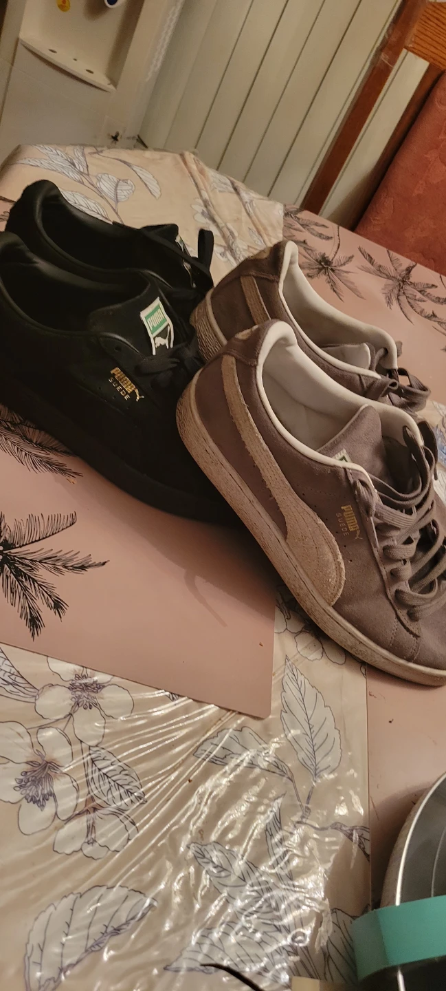 2 puma shoes blak or grey