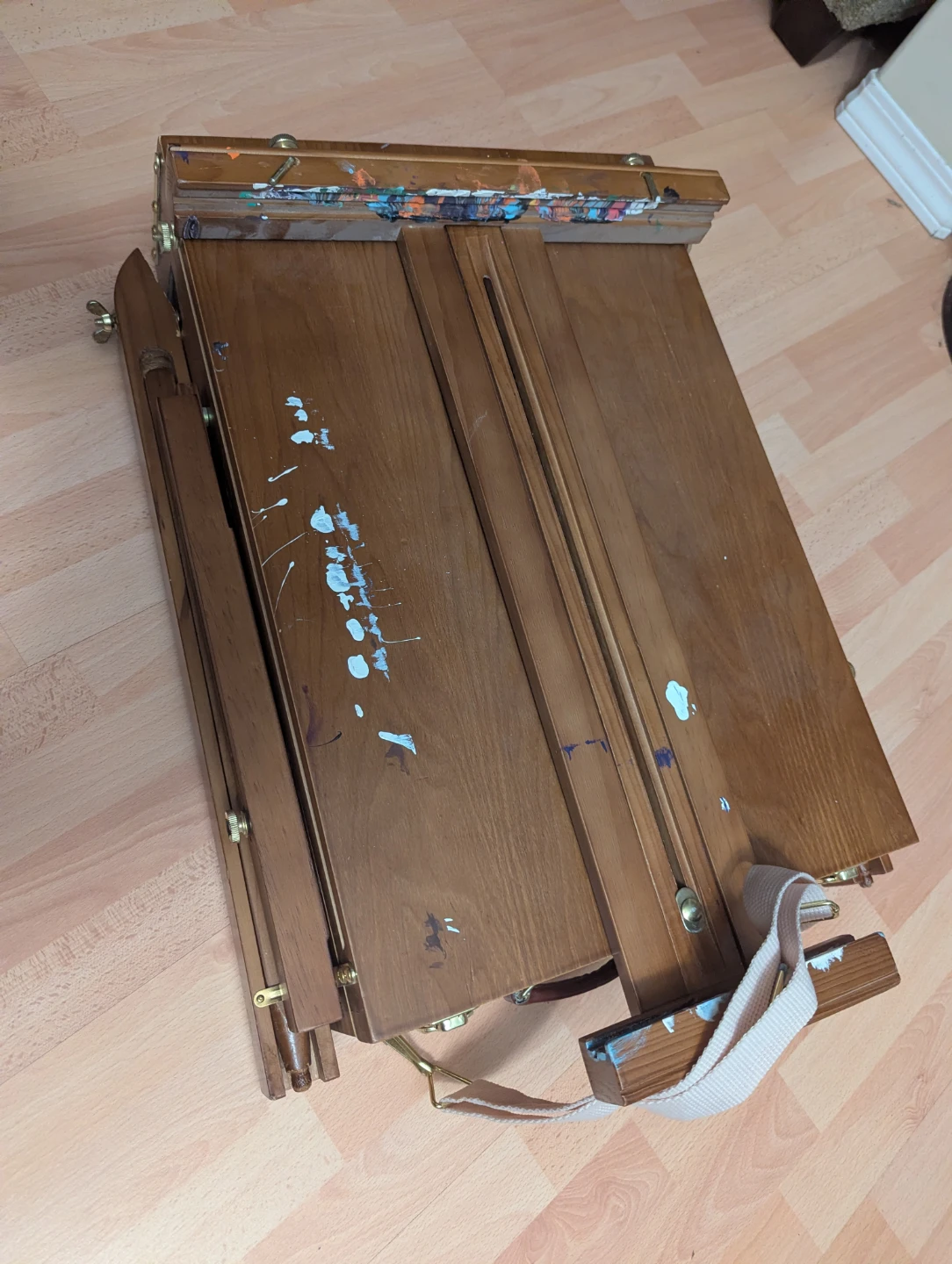 READ AD: USED Portable Foldable painting easel. - photo 3