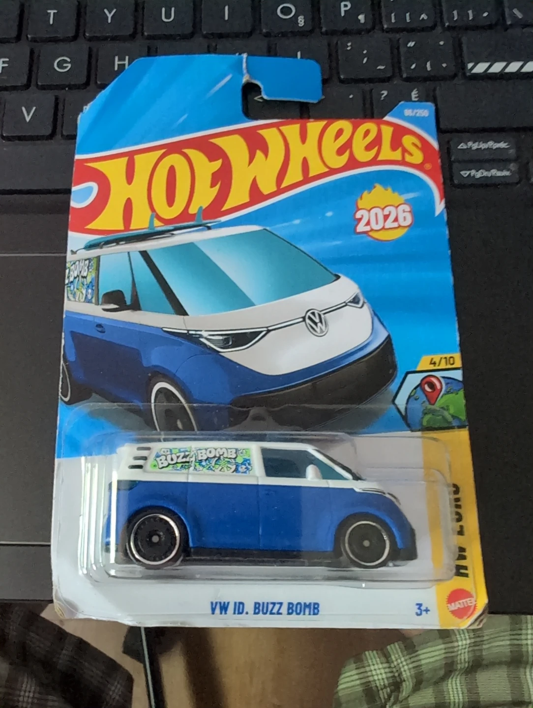 Hot Wheels VW ID. Buzz Bomb Die-Cast Car