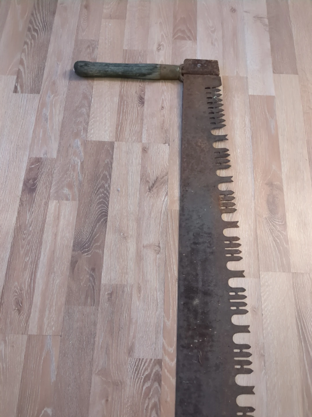 Vintage 2 Man Crosscut Saw 1930's-1940's - photo 4