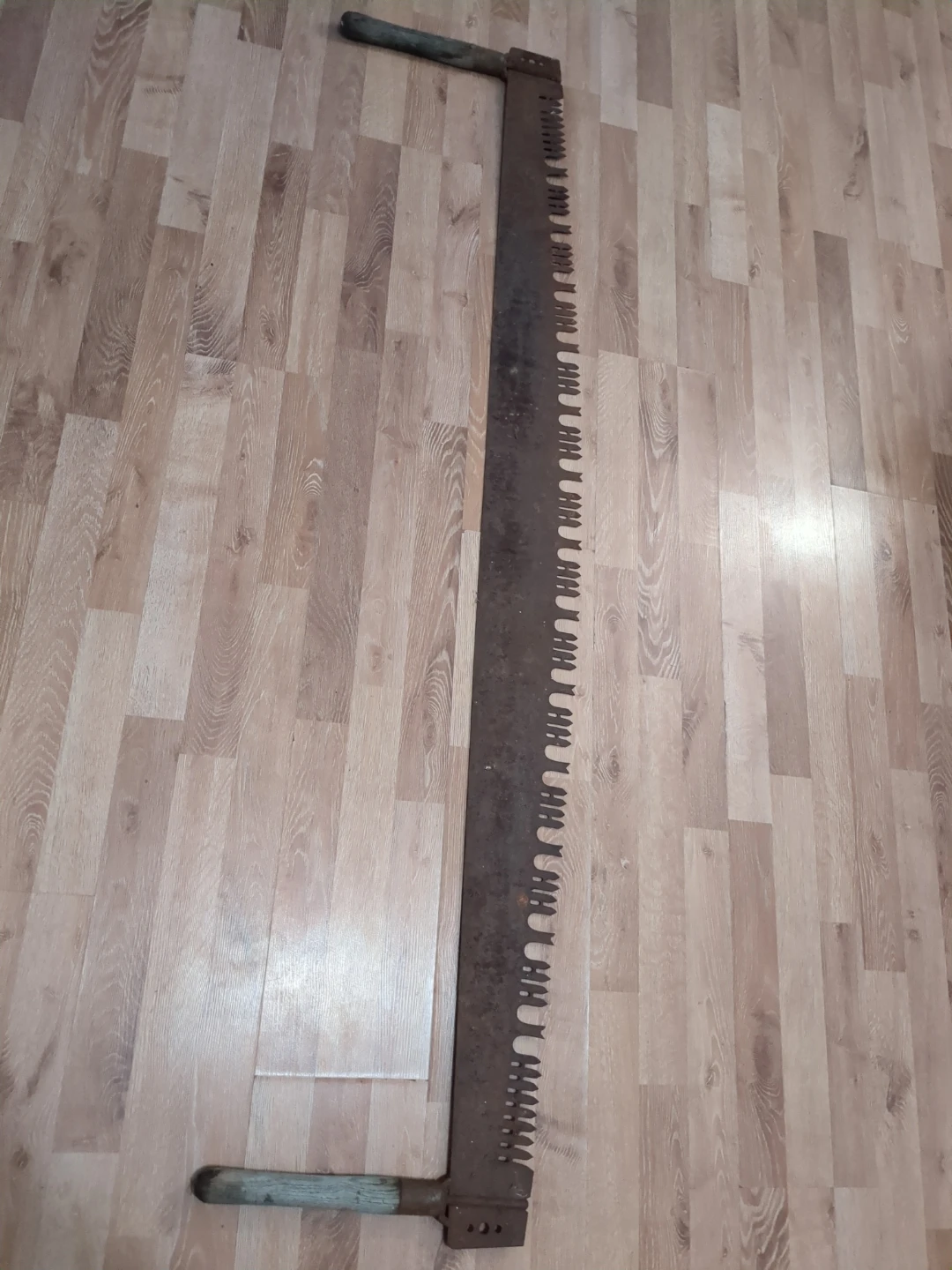 Vintage 2 Man Crosscut Saw 1930's-1940's - photo 5