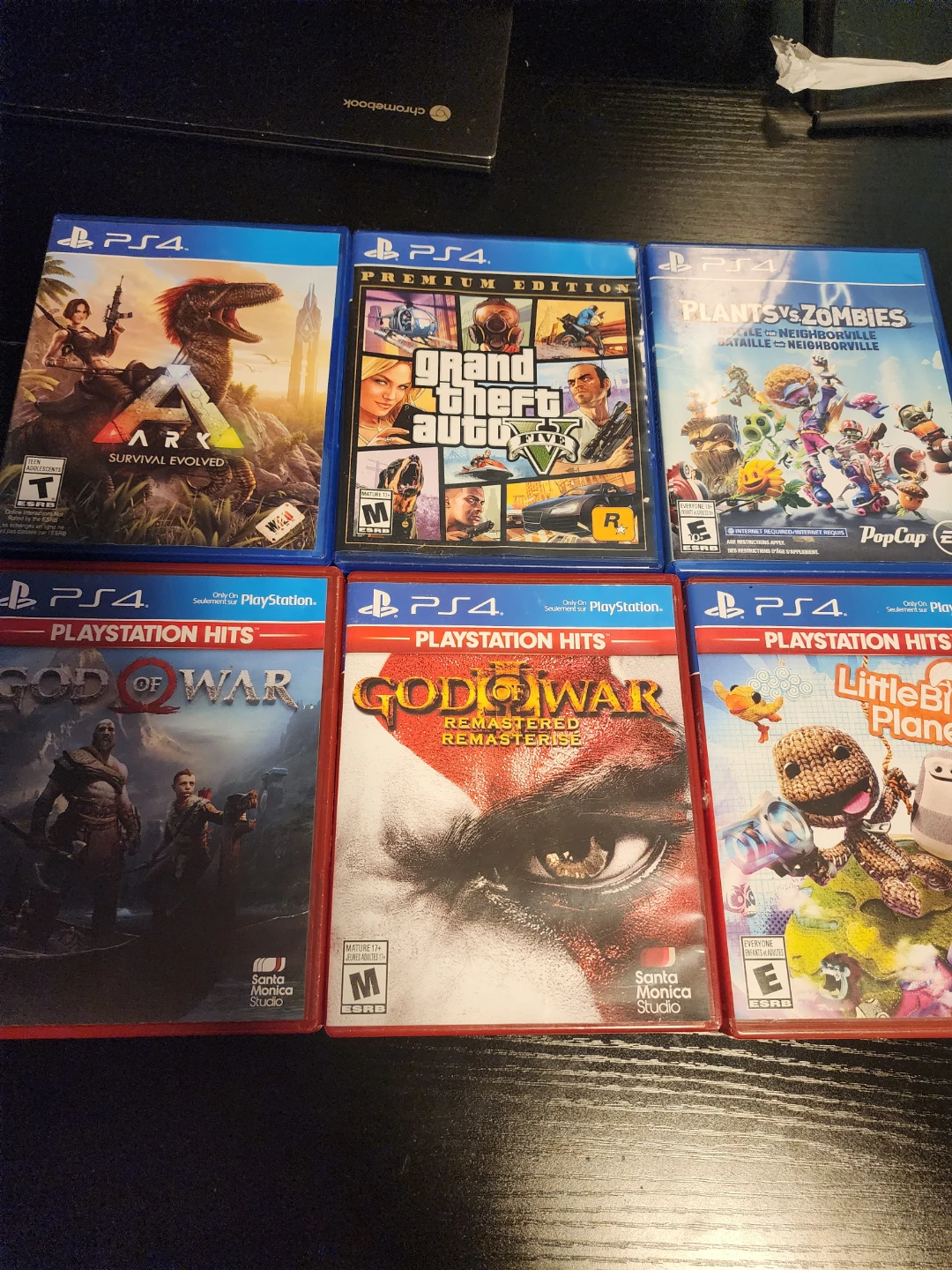 PlayStation 4 Console with Games and Controller - photo 2