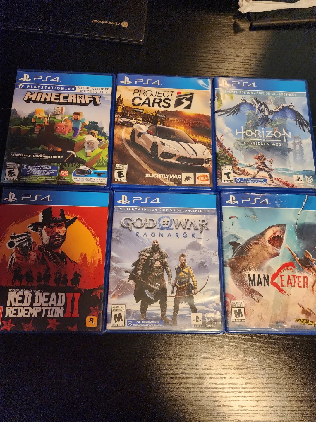 PlayStation 4 Console with Games and Controller - photo 3