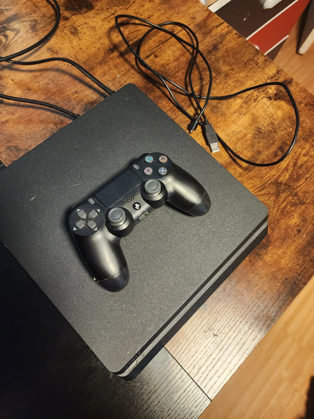 PlayStation 4 Console with Games and Controller - photo 5