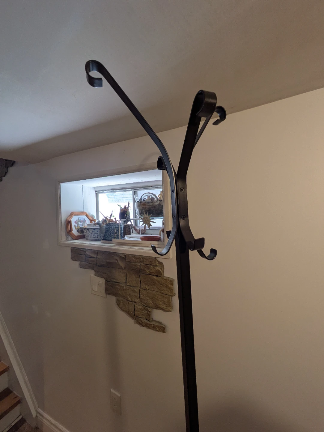 IKEA metal coat rock with black finish - photo 5