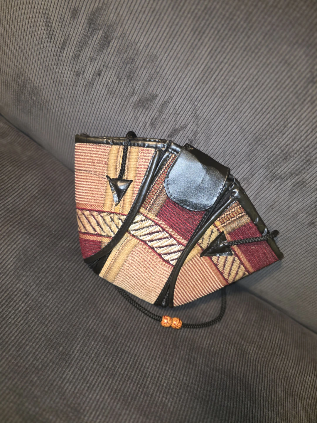 Vintage-Style Woven Tapestry Fan Bags – Boho Shoulder Purses