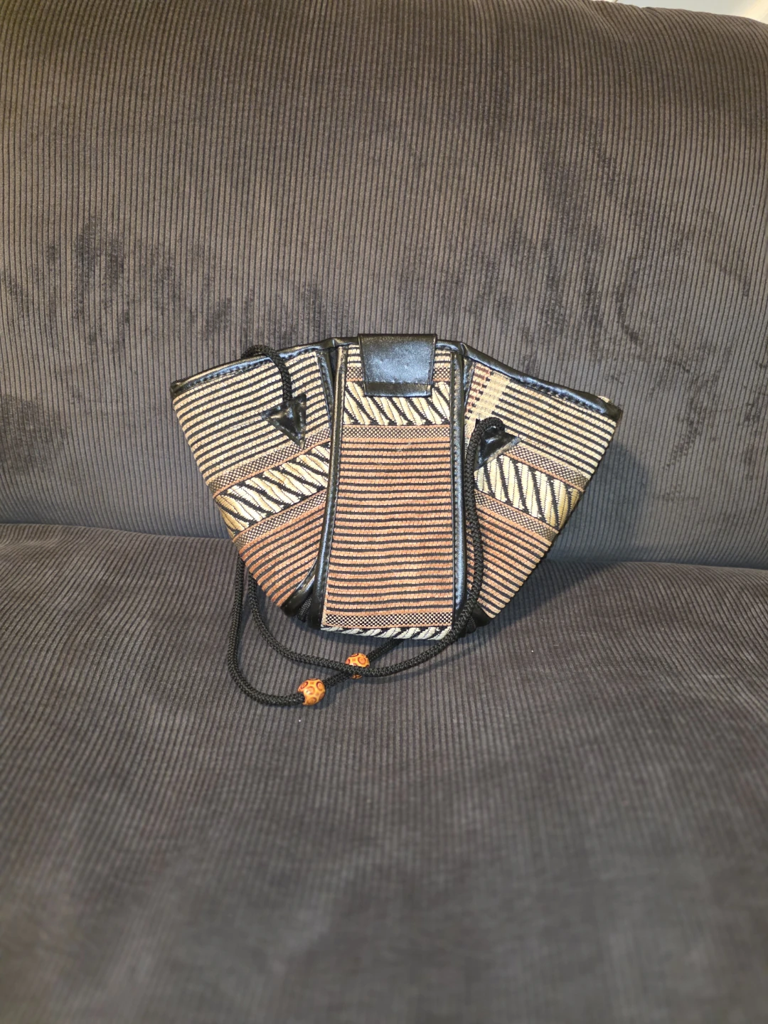 Vintage-Style Woven Tapestry Fan Bags – Boho Shoulder Purses - photo 3