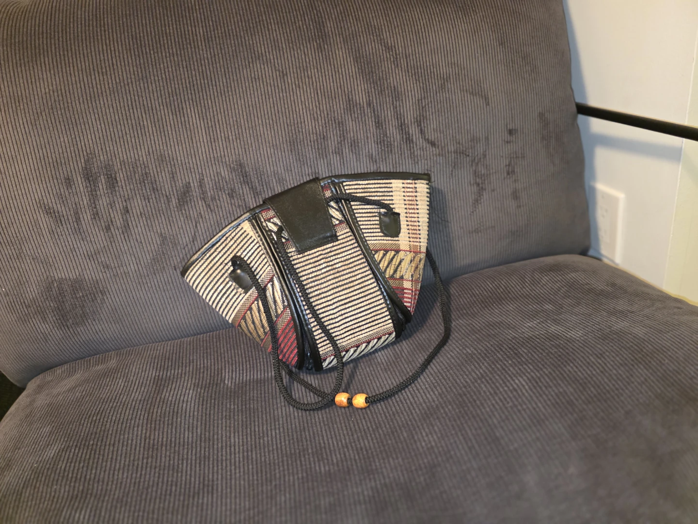 Vintage-Style Woven Tapestry Fan Bags – Boho Shoulder Purses - photo 4
