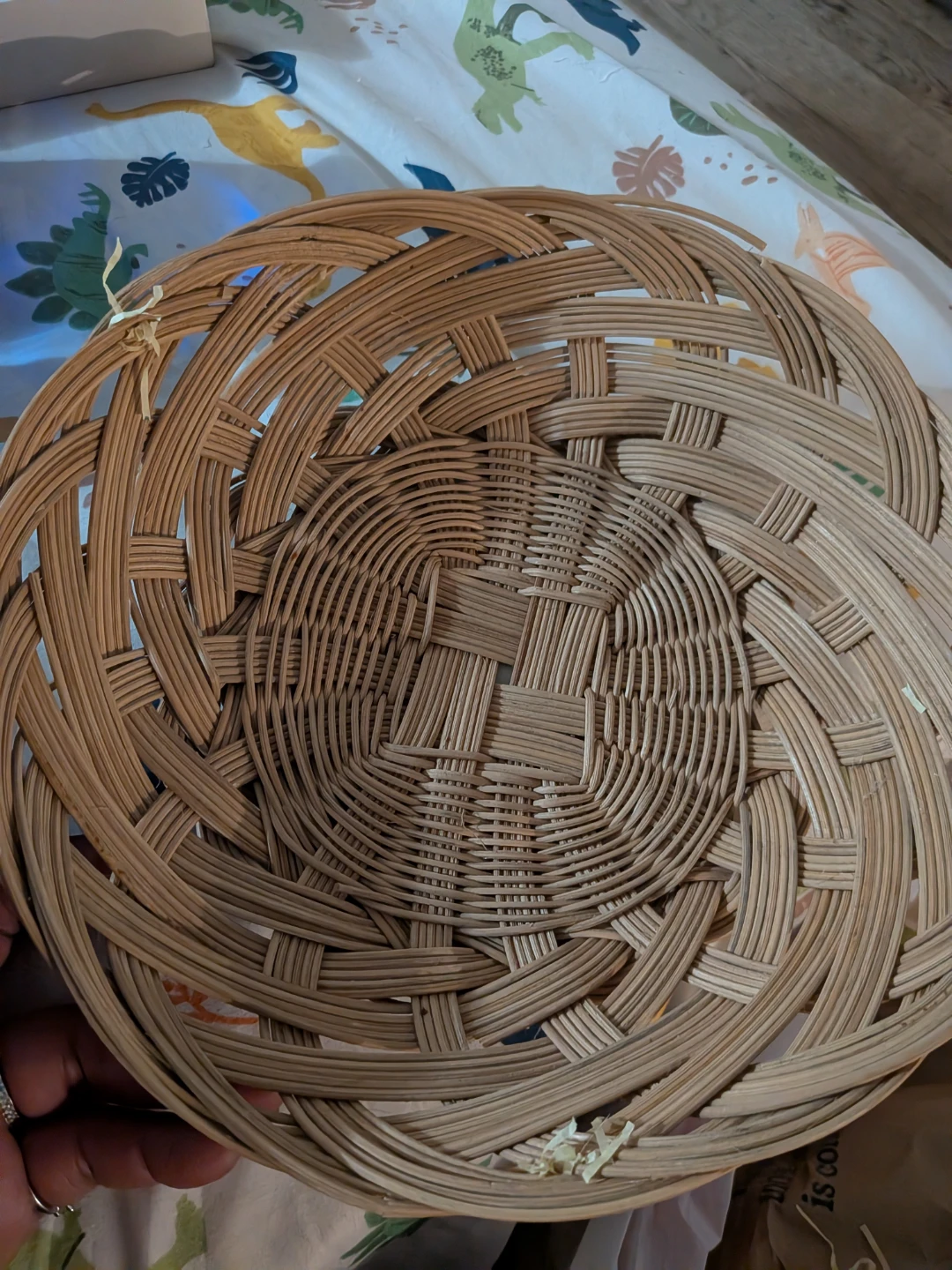 Woven Rattan Basket