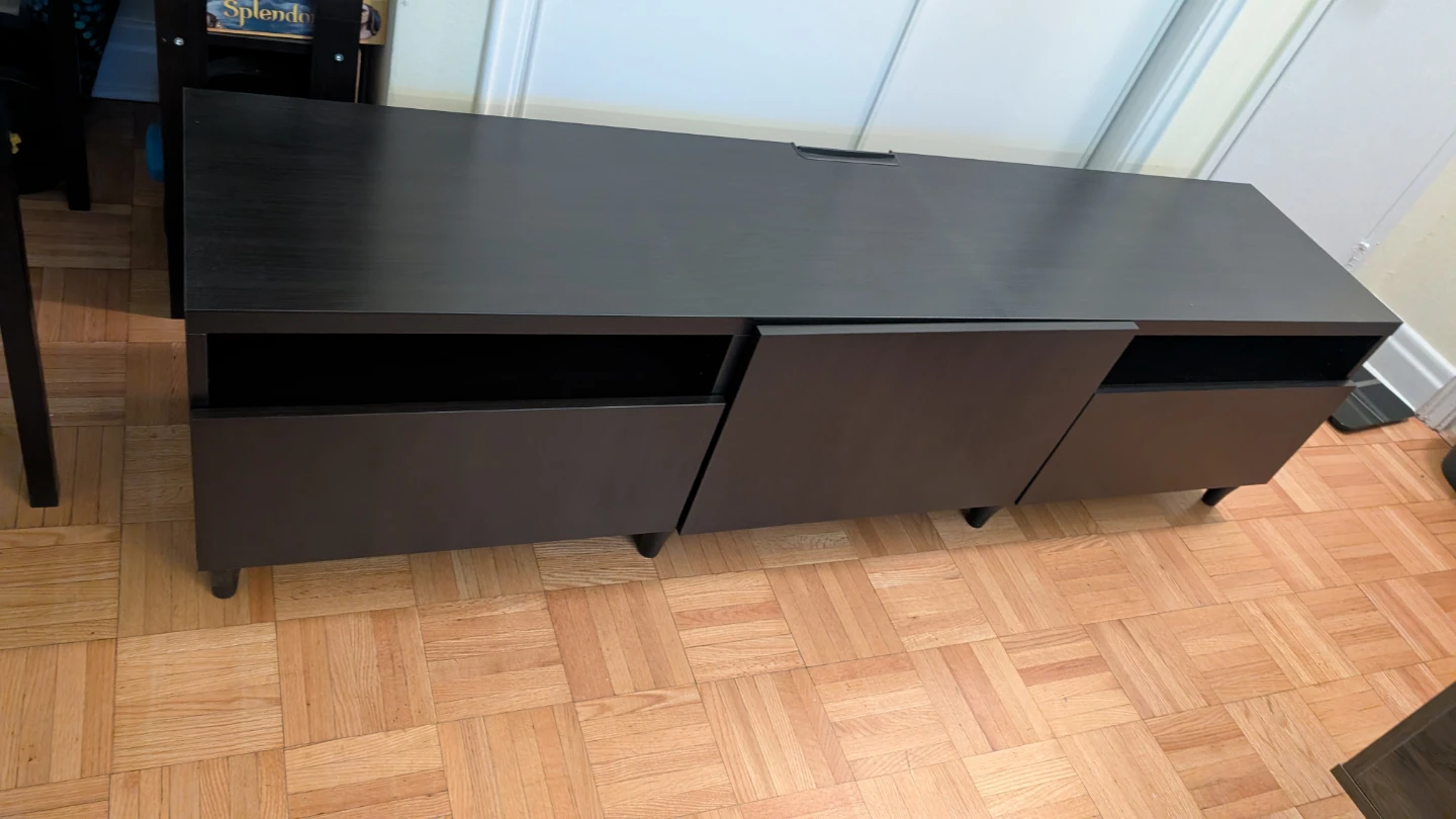 Dark Brown TV Unit - photo 3