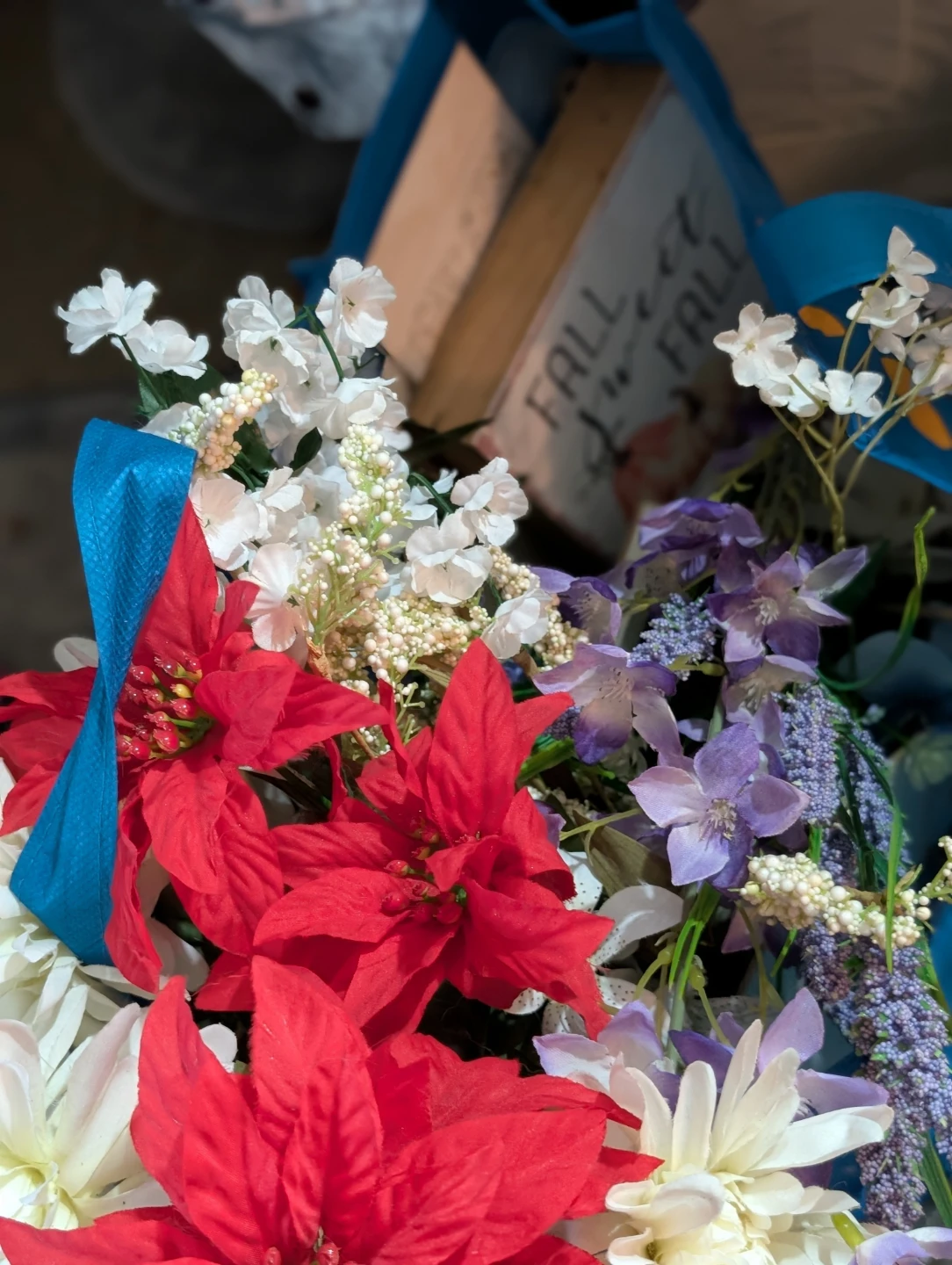 Flower and signs assortment
