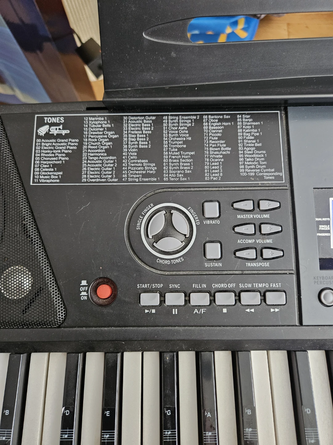RockJam RJ-561 Electronic Keyboard with Stand - photo 4