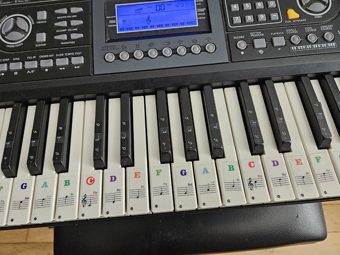 RockJam RJ-561 Electronic Keyboard with Stand - photo 5