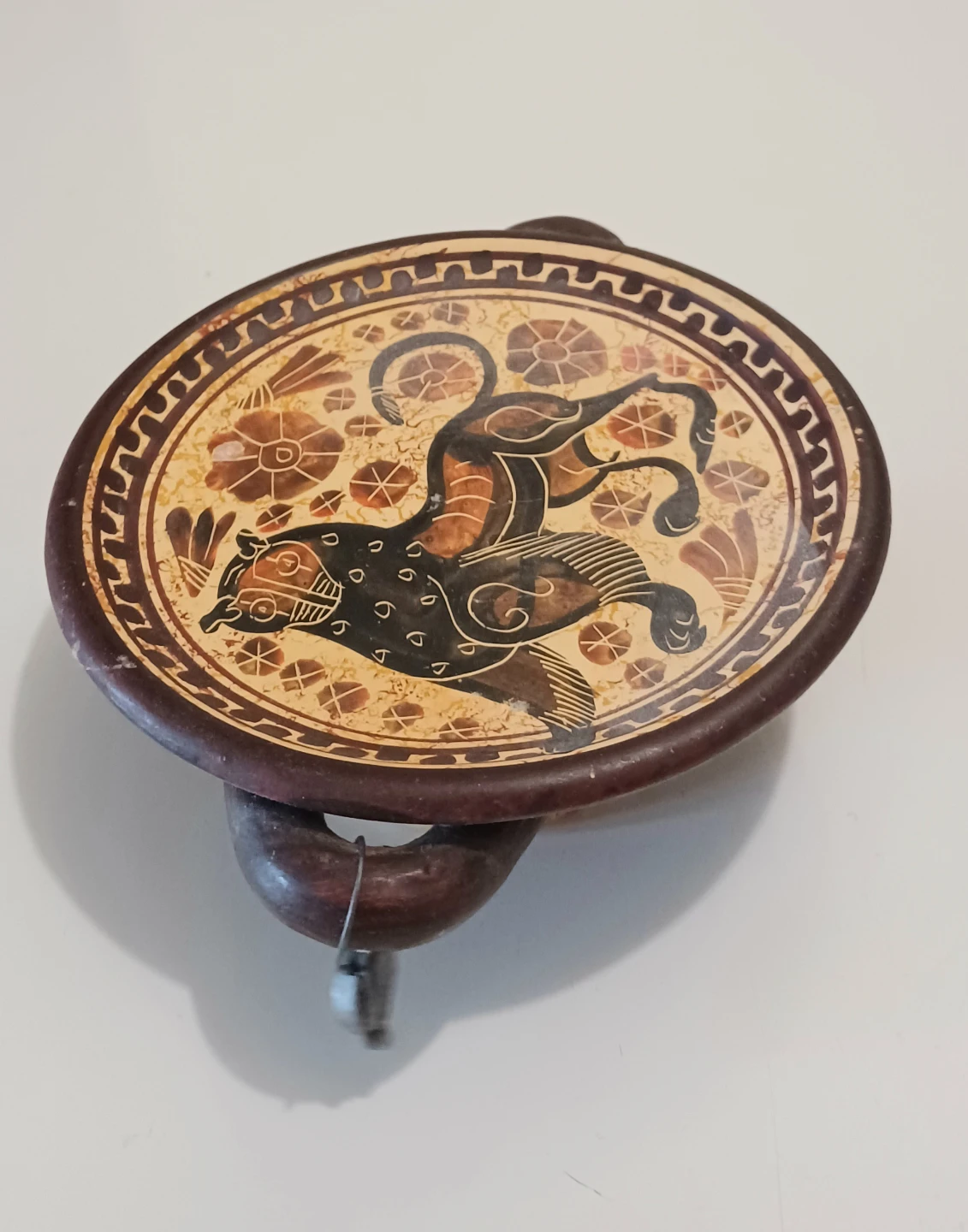 Greek Hand-painted Replica Plate - photo 2