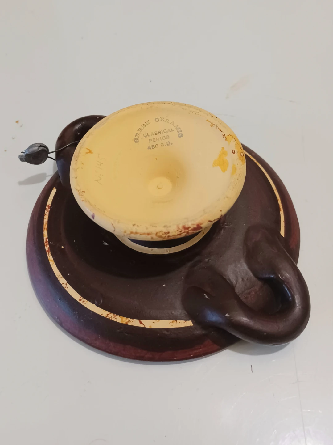 Greek Hand-painted Replica Plate - photo 4