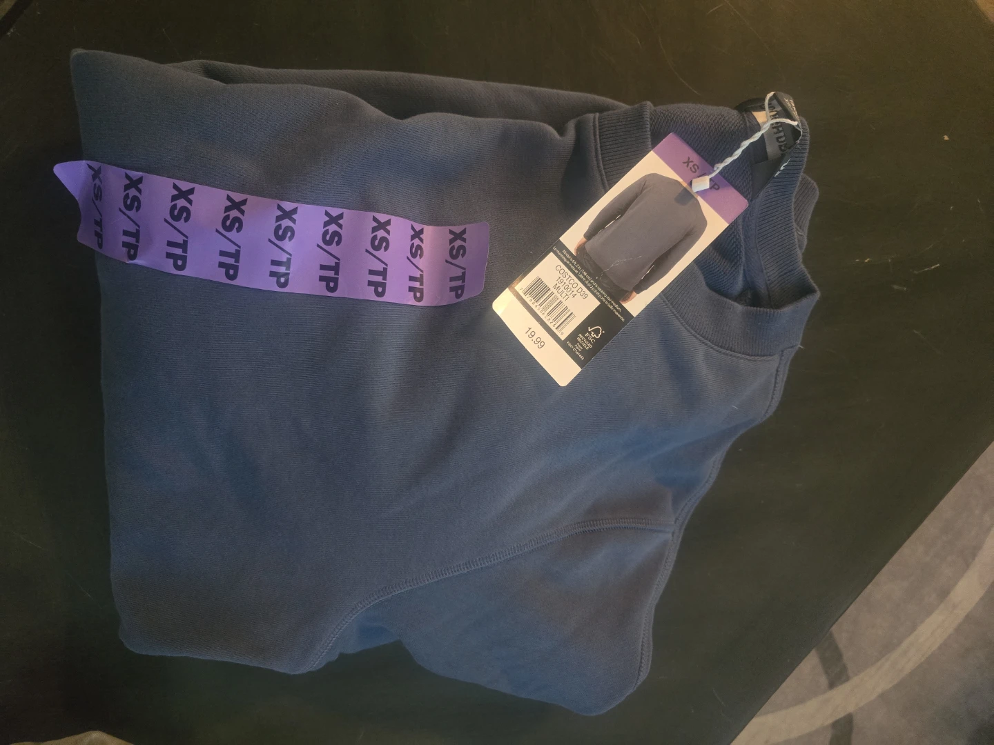 Blue Crewneck Sweatshirt - photo 2
