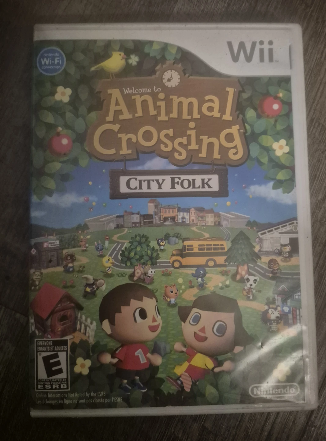 Nintendo Wii Animal Crossing City Folk Game