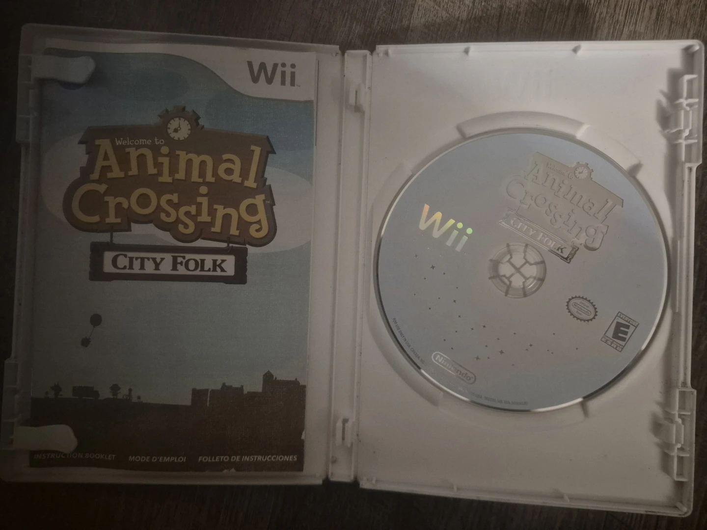 Nintendo Wii Animal Crossing City Folk Game - photo 2