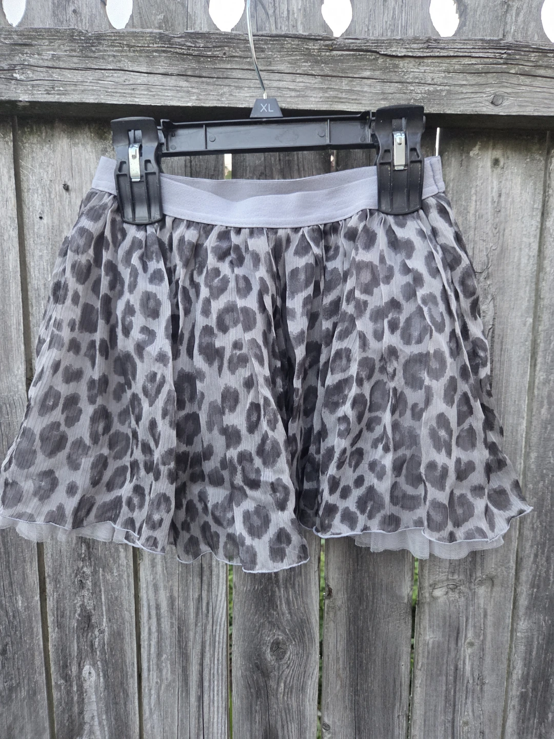 Cherokee Leopard Print Skirt Size M 7/8