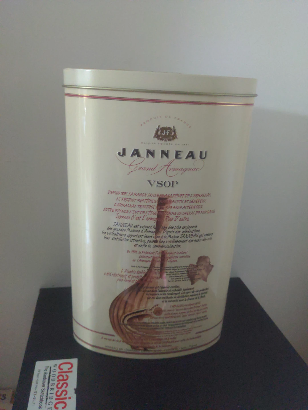 Vintage Janneau Grand Armagnac VSOP Tin - photo 3
