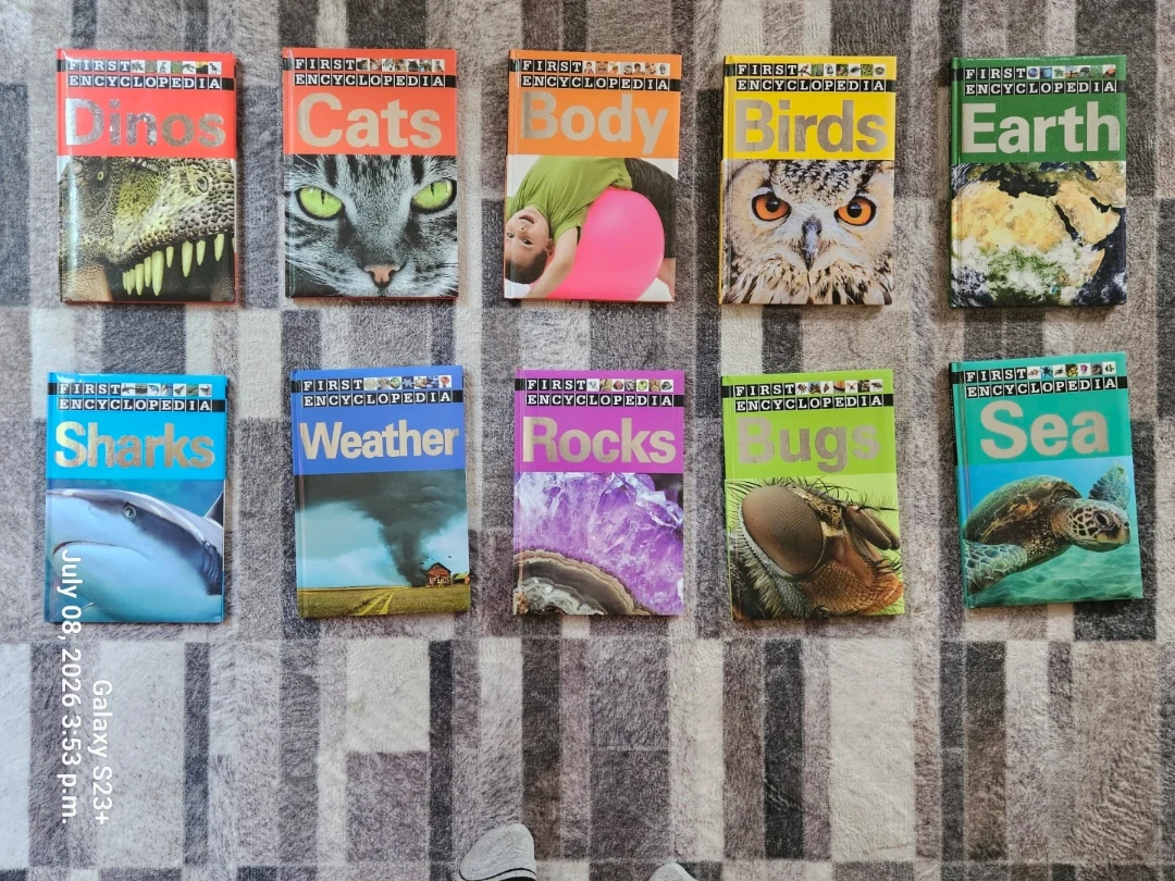 First Encyclopedia Books Collection (10 Books)