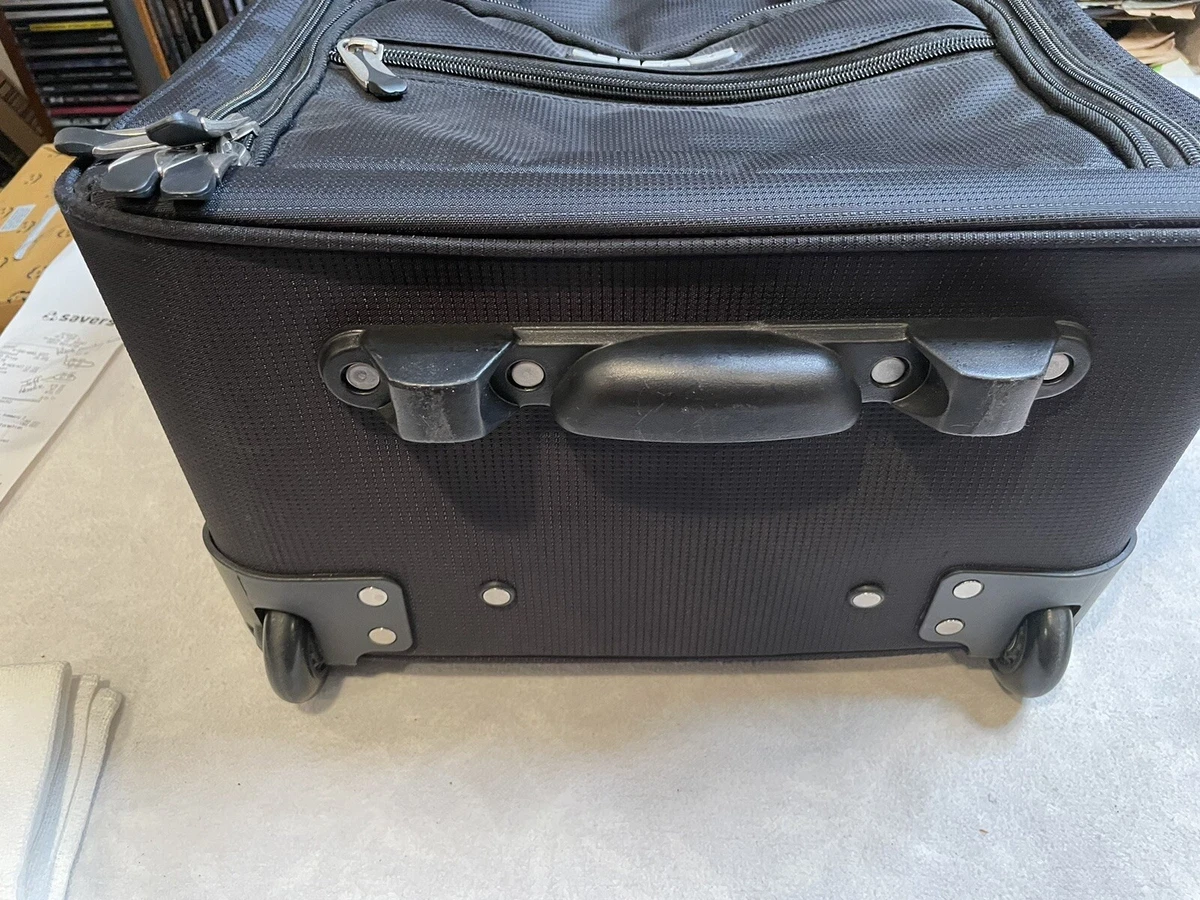 CIAO Black Rolling Carry-On Luggage - photo 3