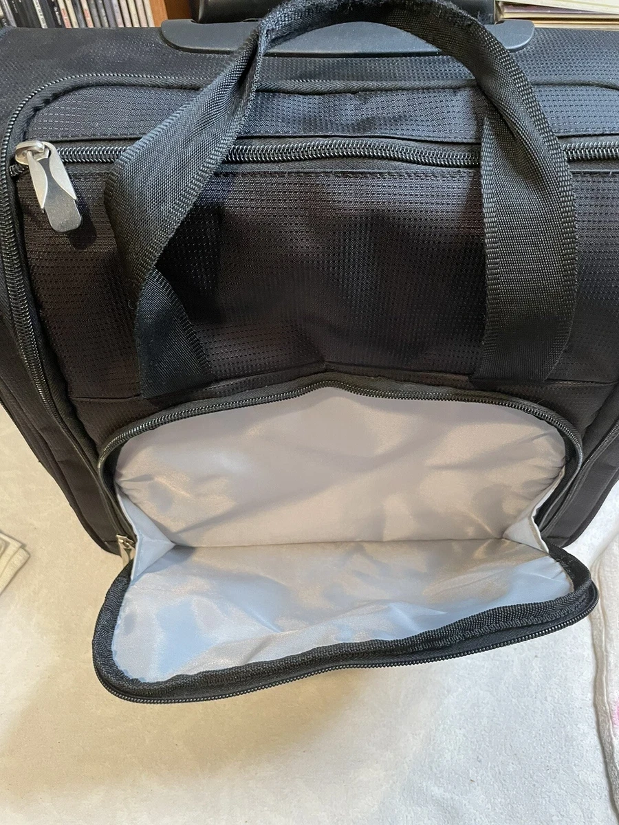 CIAO Black Rolling Carry-On Luggage - photo 5