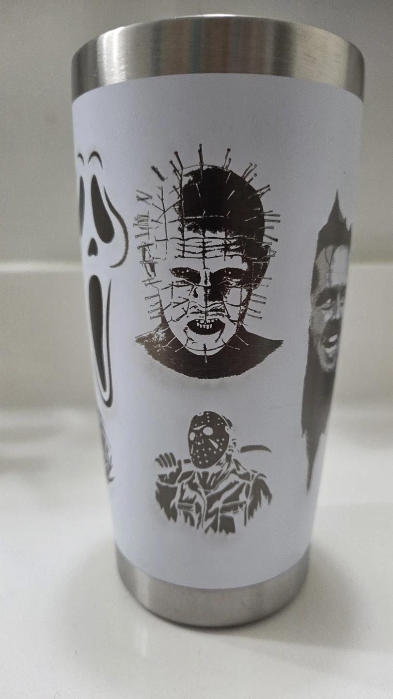 Horror Movie Characters Tumbler